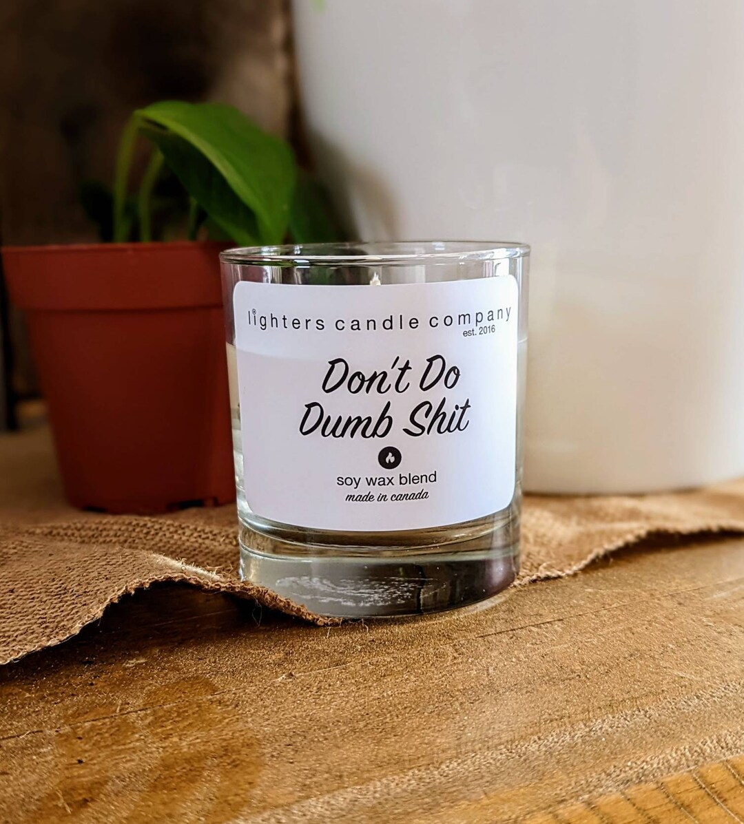 Don't Do Dumb Shit Candle Funny Candles Swear Candle Etsy