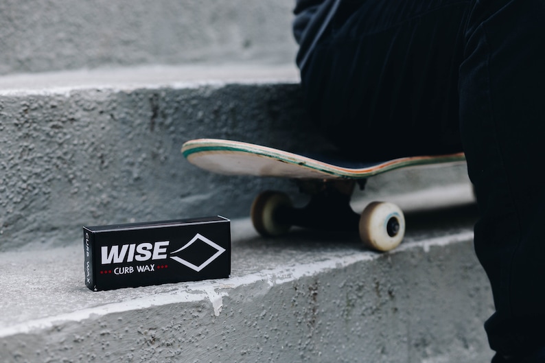 Wise Curb Wax Skatewax Skateboarding Skateboard Wax Etsy Canada