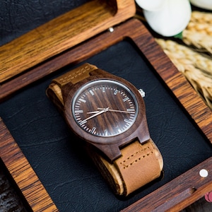 Personalized Wooden Watch for Men A Timeless Treasure Etsy Australia