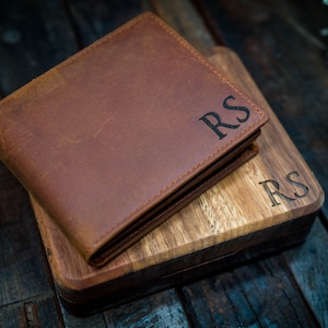 Best Wallet for Men - Genuine Cowhide Leather Bifold Wallet