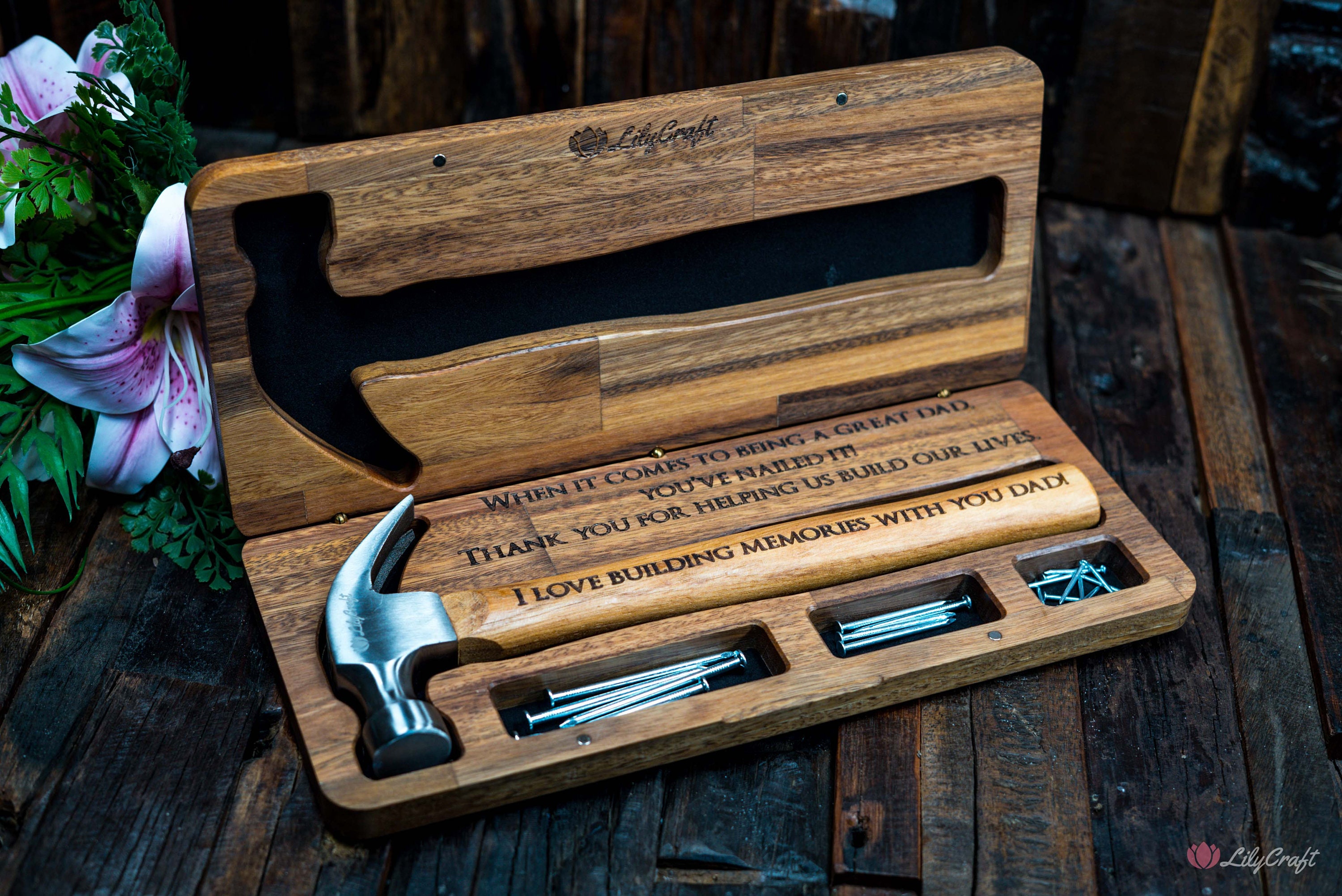 Wood Mini Hammer Tool – Apothecary Gift Shop