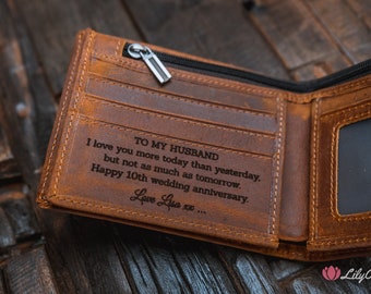 Personalized Leather Wallet for Dad: A Gift He'll Treasure