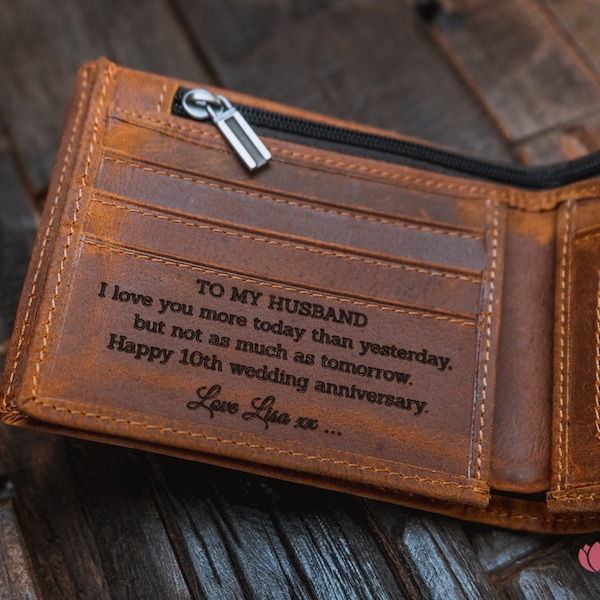 Personalized Leather Wallet for Dad: A Gift He'll Treasure