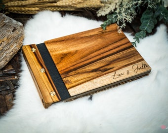 Personalised Wooden Guest Book