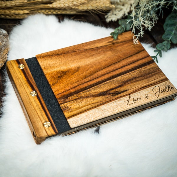 Personalised Wooden Guest Book