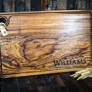Carving Board - Personalised Cutting Board