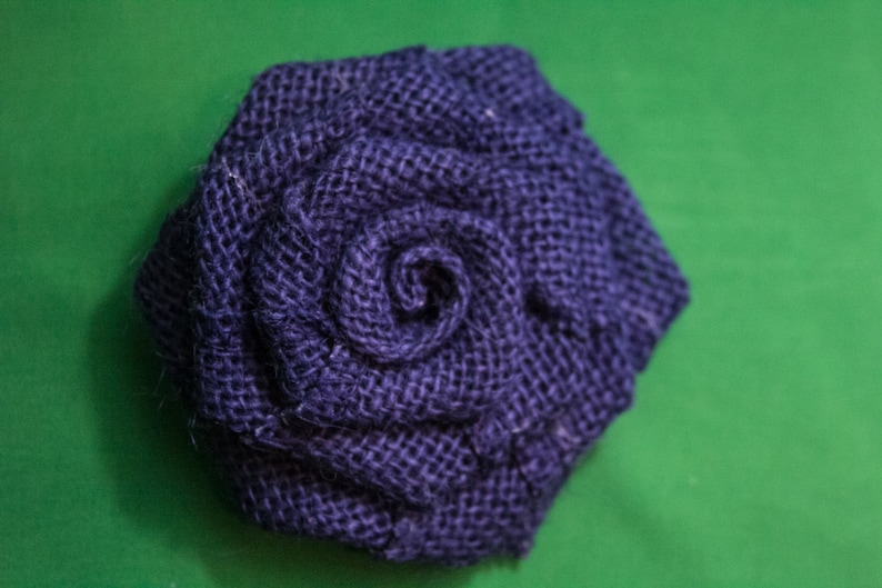 several colors to choose from Burlap Rose Accessories for Towel Keeper