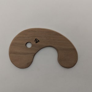 Bent Curve Pottery Throwing Rib Tool