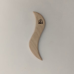 Double Curve Pottery Throwing Rib Tool