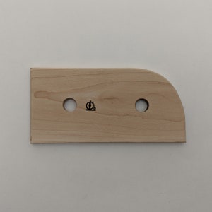 Round Rectangle Pottery Throwing Rib Tool