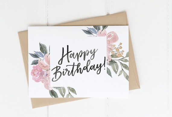 mother instant download printable sister watercolor floral birthday card for her wife 5x7 greeting card grandma happy birthday paper greeting cards lifepharmafze com
