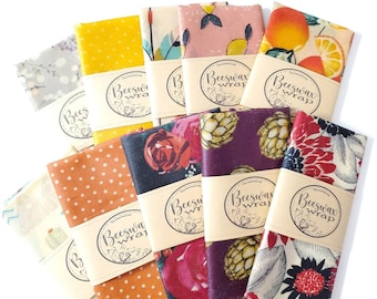 100 Beeswax Wraps 12x12 reusable eco friendly food covers. Wholesale