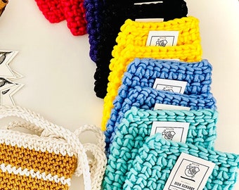 Hand Crocheted Scrub It Yarn Scrubbies: Super Thick Dish Scrubber (Set of 2)