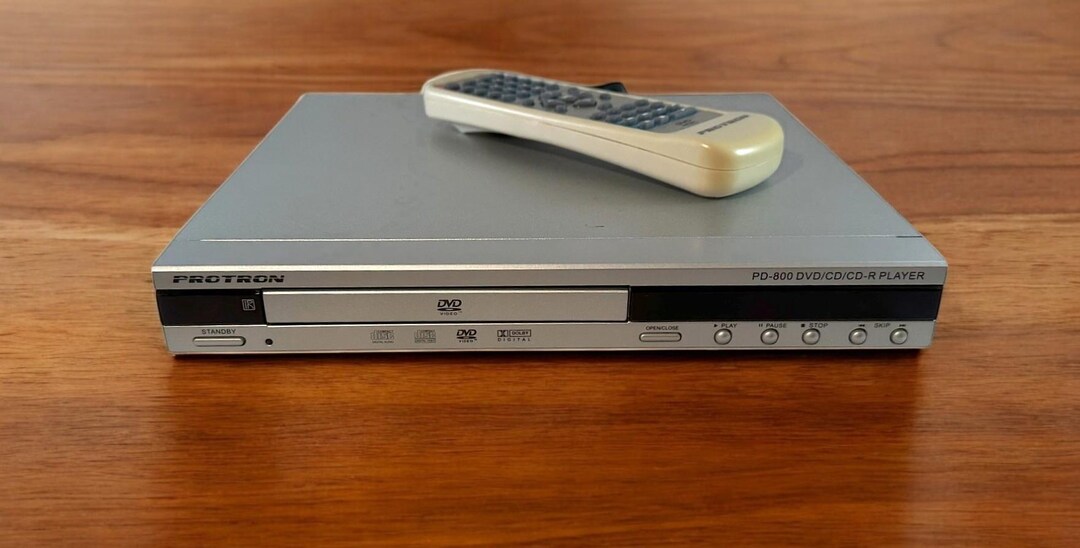 Protron Pd 800 Protron PD-800 DVD/CD Player With Remote - Tested - Etsy