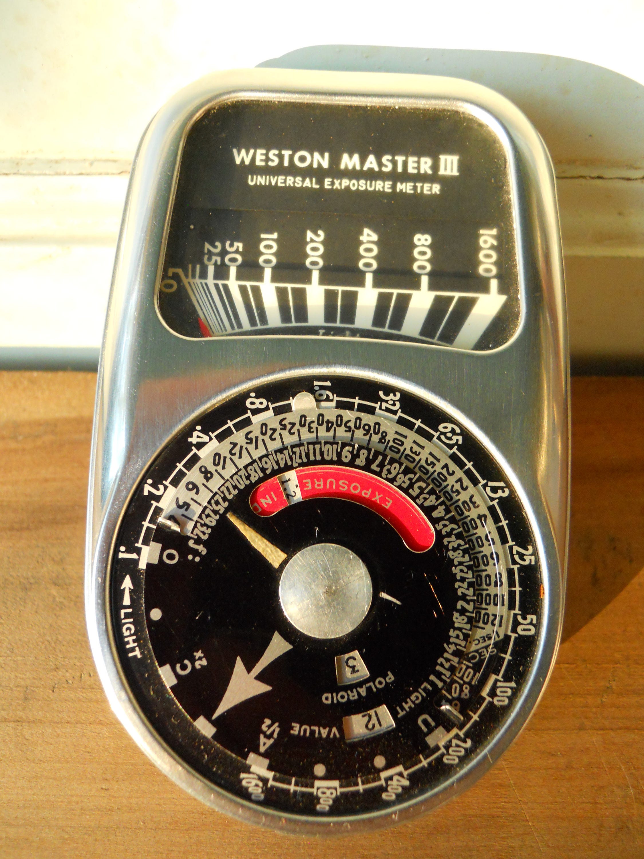 Vintage Weston Master III Universal Exposure Meter Light Meter