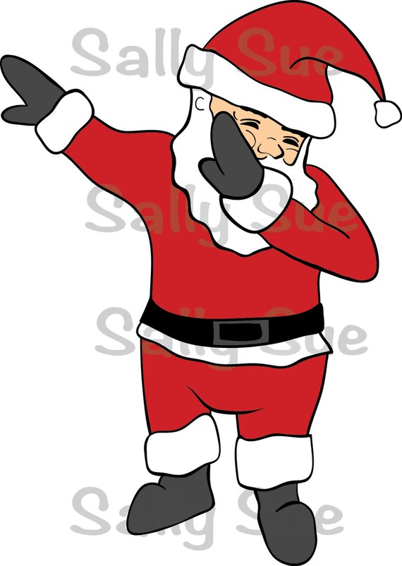 Download Santa Dab Svg Holidays Christmas Clipart Hand Drawn Digital Etsy Yellowimages Mockups