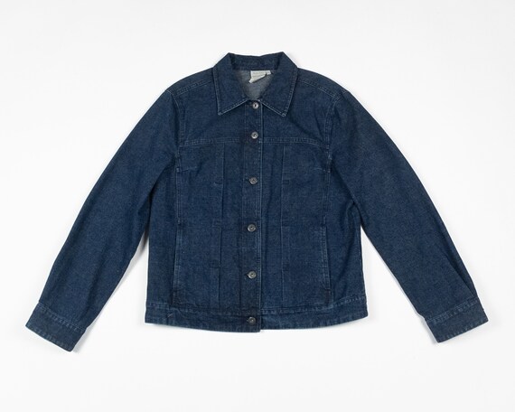 DENIM CHORE Jacket / Y2K Vintage Jean Workwear Cho