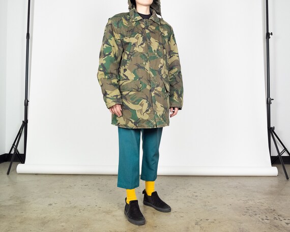 Thermo-King CAMO Parka / 80s Extendable Parka / Ar