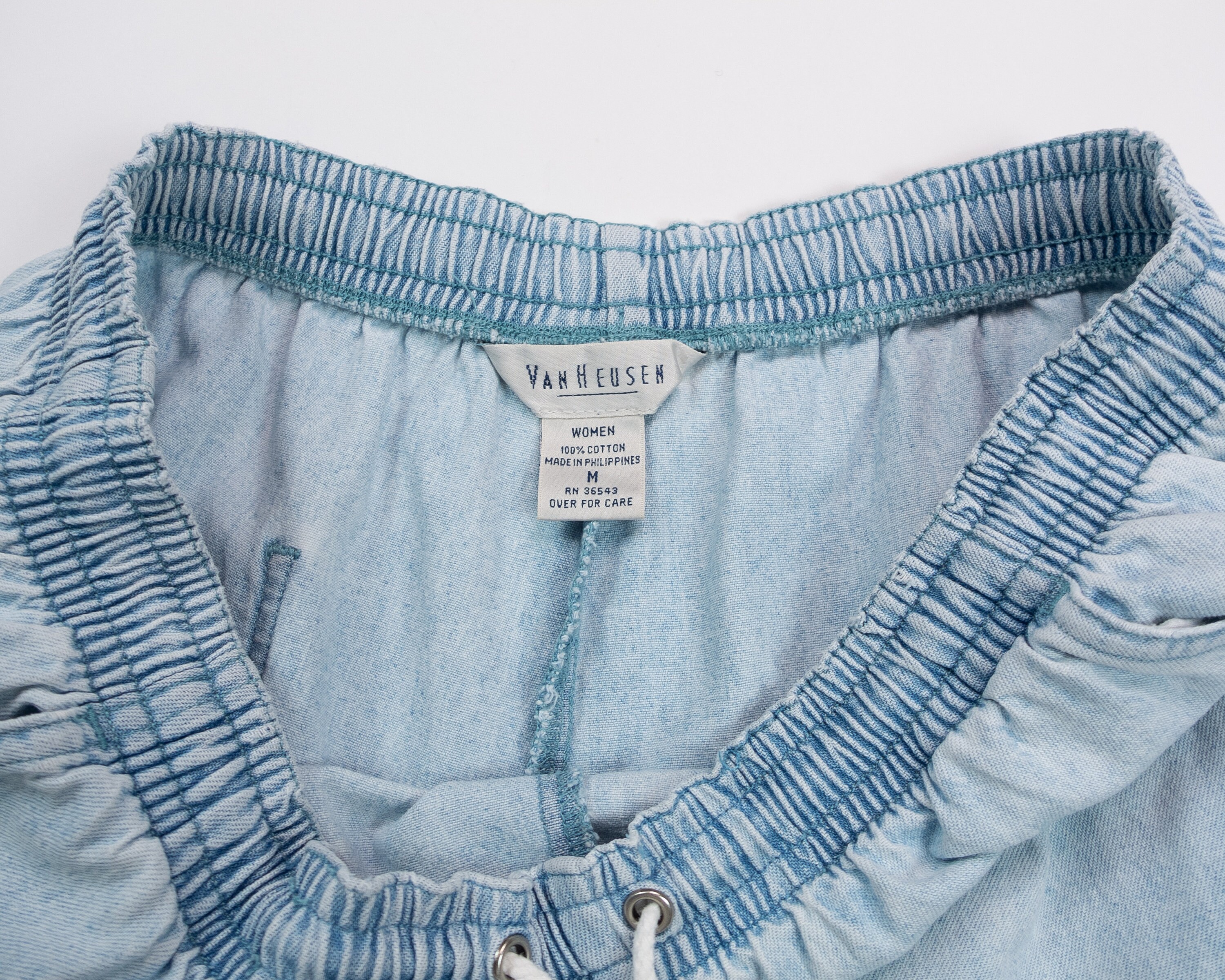 Drawstring DENIM Shorts / ELASTIC Waist Cotton Shorts / Etsy