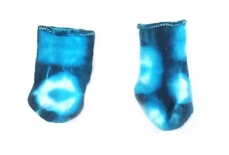Tie Dye Baby Onesie Long Sleeve and Baby Socks Set Gerber Brand Crinkle