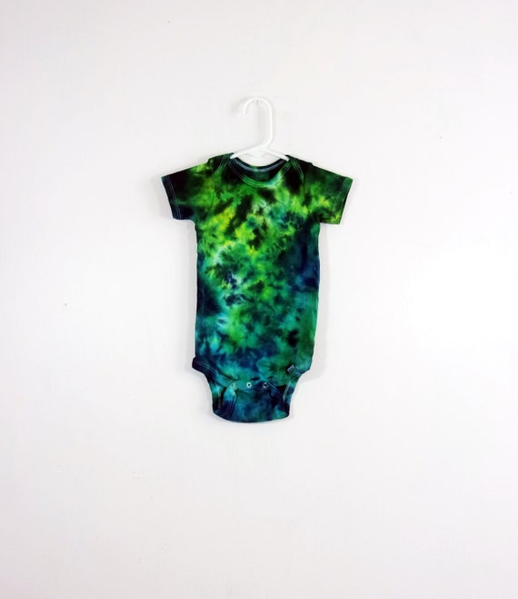 tie dye onesie baby boy