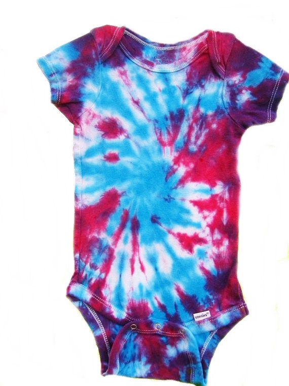 Tie Dye Baby Onesie Baby Girl Boy Bodysuit Clothing Clothes Etsy