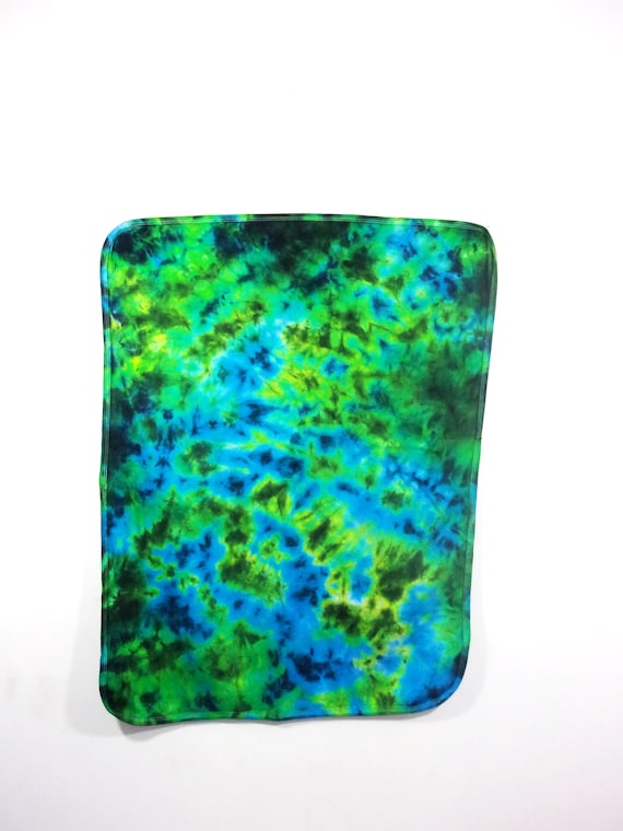 tie dye baby blanket