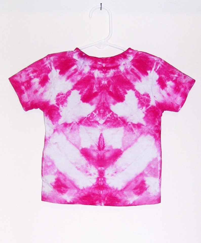 Tie Dye T Shirt 24 Month Baby Infant Tee Folded Stripes Short Etsy