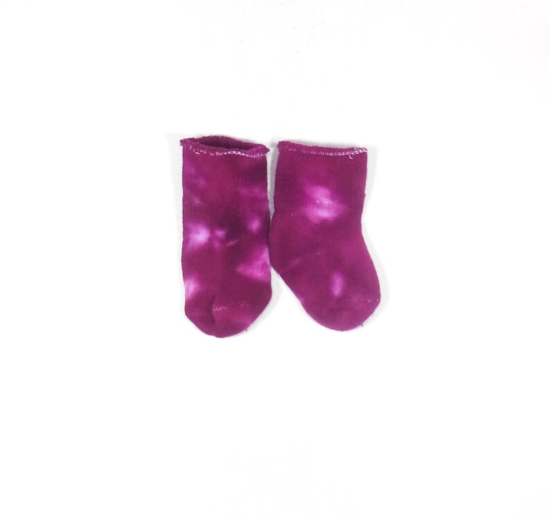 tie dye baby socks