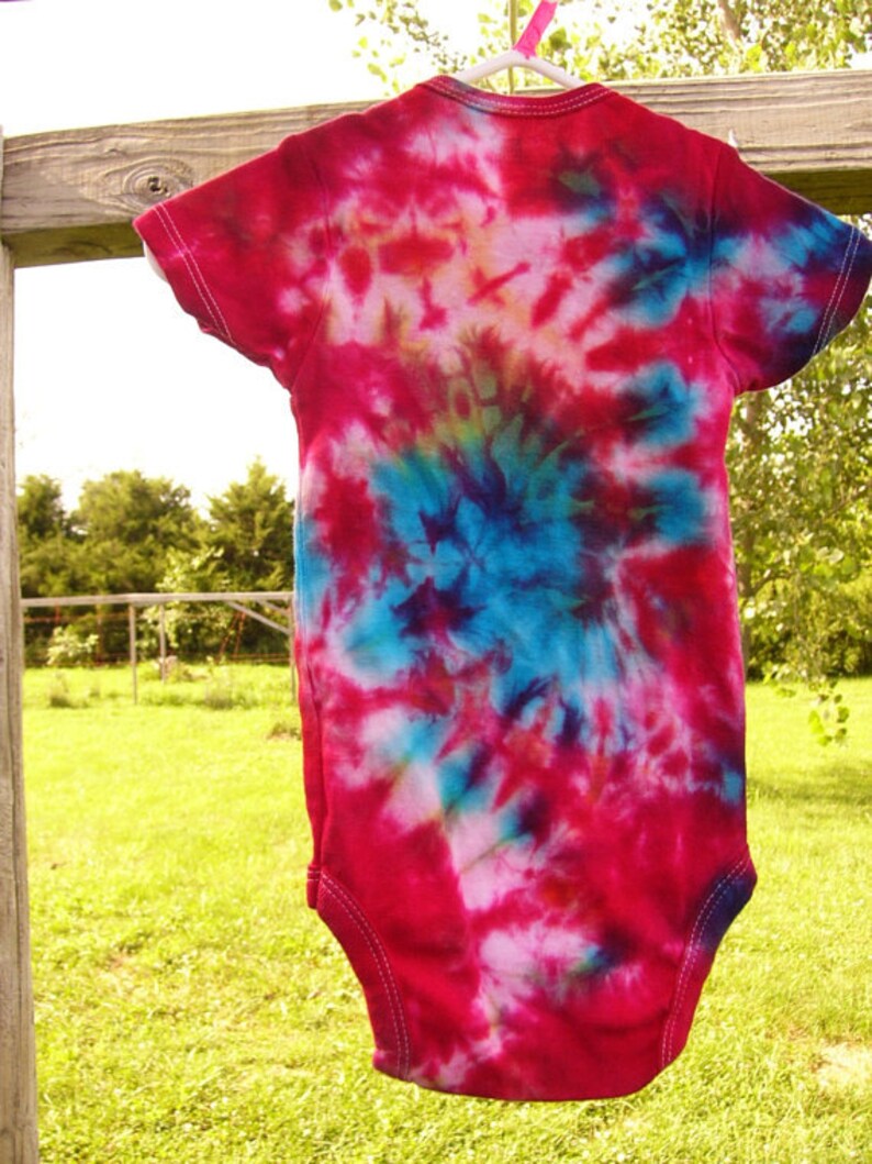 Tie Dye Baby Galaxy Swirl Onesie Handmade Tye Die Cotton Etsy