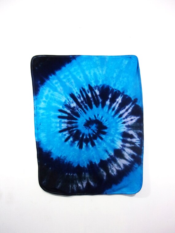 tie dye baby blanket