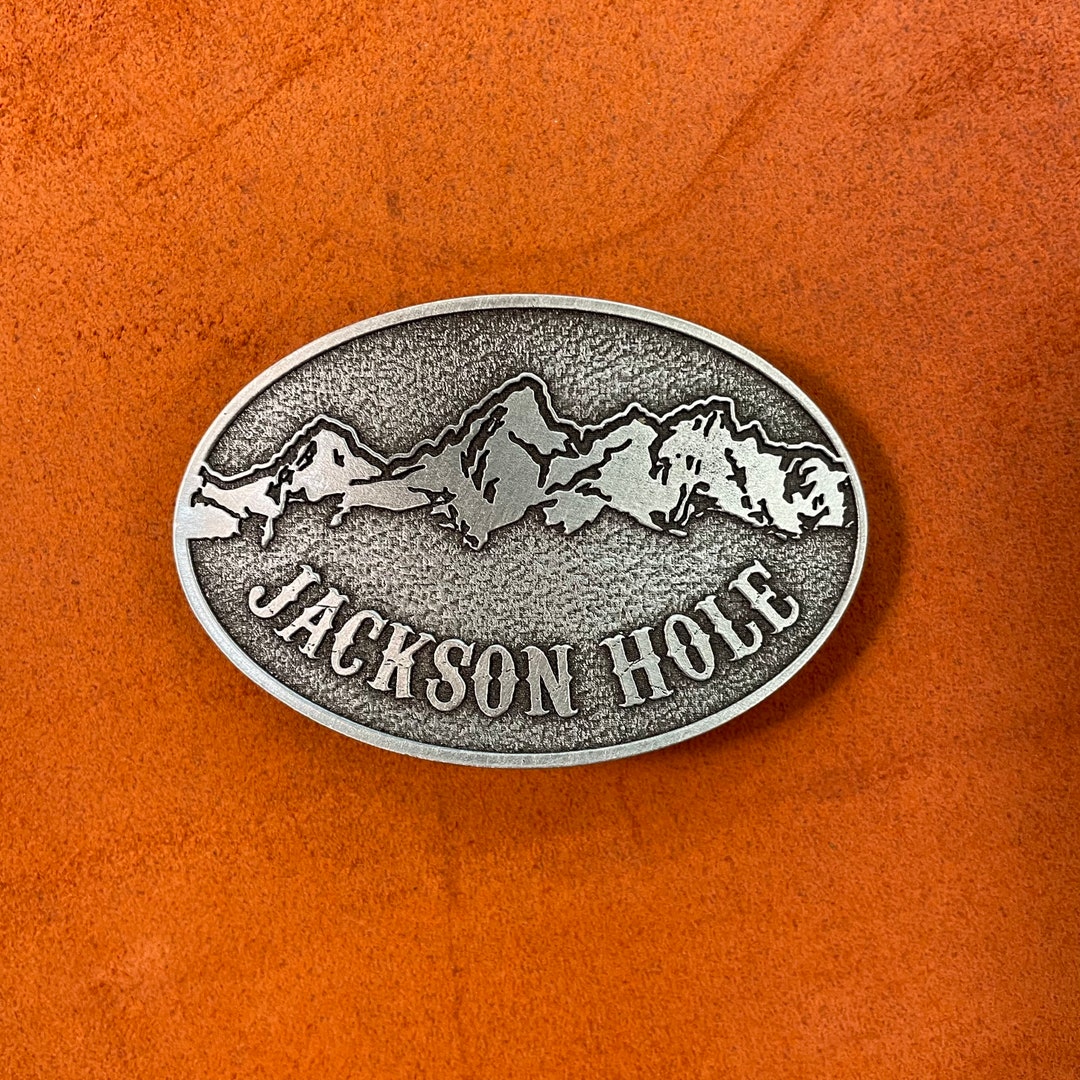 Jackson Hole Belt Buckle Etsy