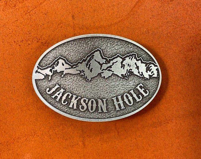 Jackson Hole belt buckle