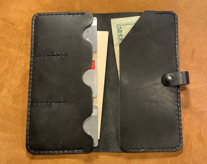 Black Bison long wallet