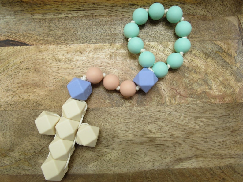 rosary teether