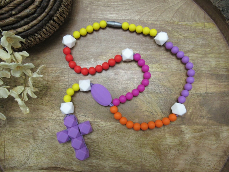 baby teething rosary