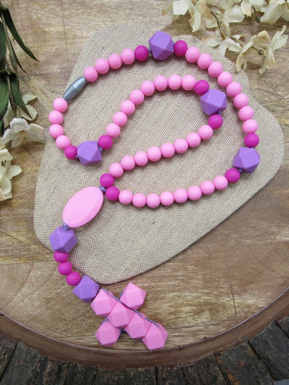 teething rosary beads