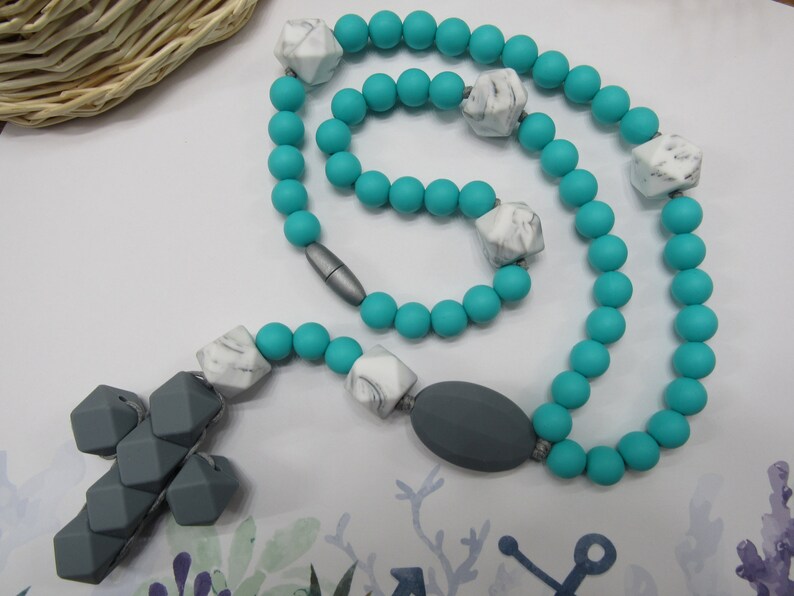 baby teething rosary