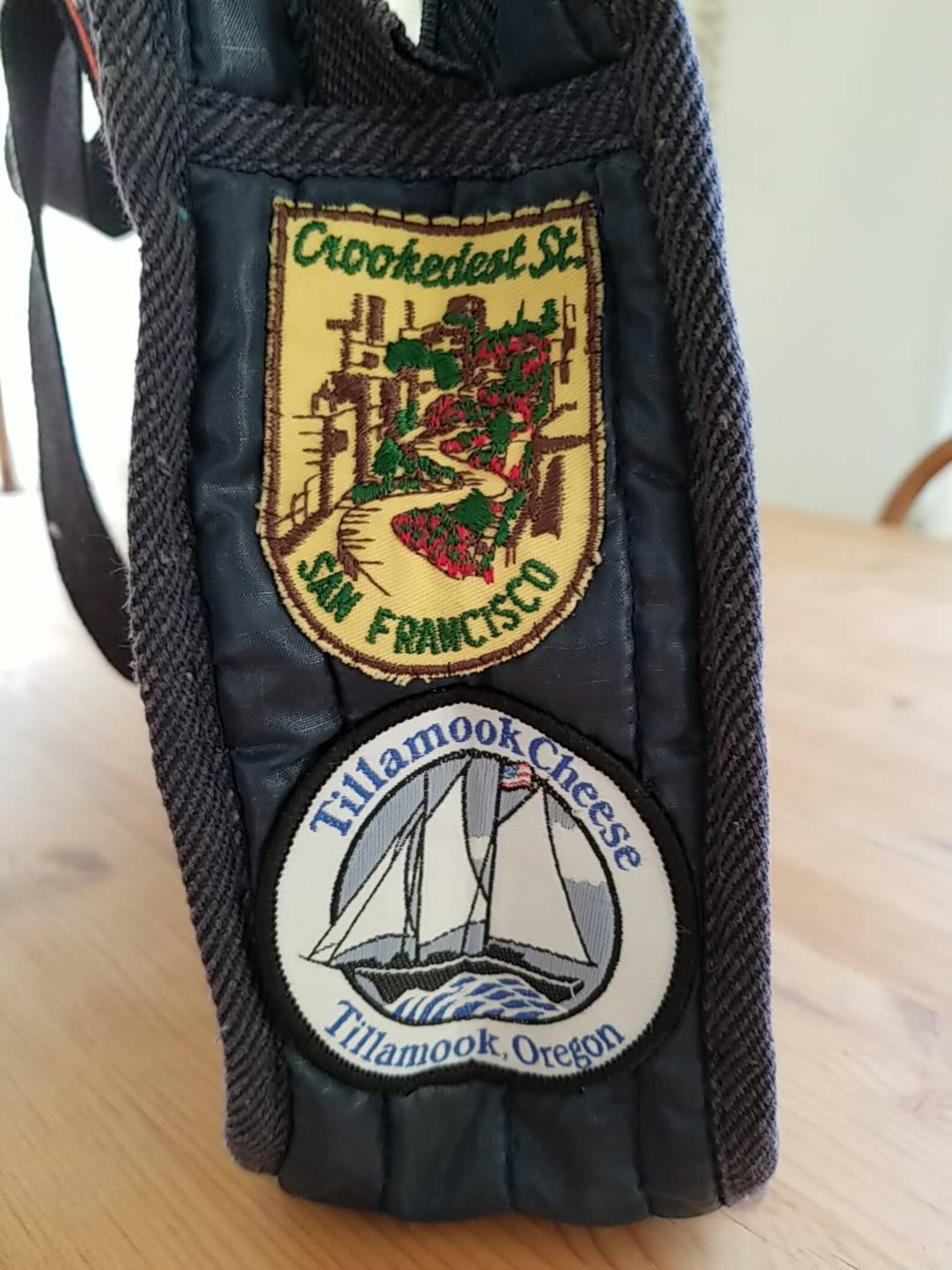 Vintage Patches 31 Vintage Travel Patches Handsewn on Vintage Etsy