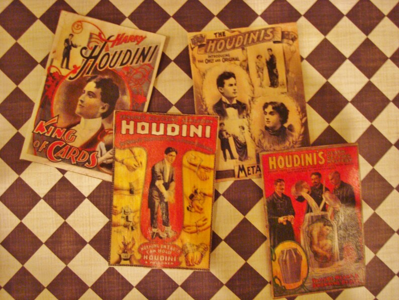 vintage houdini poster