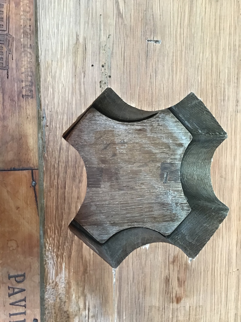 Beautiful wooden butter mould