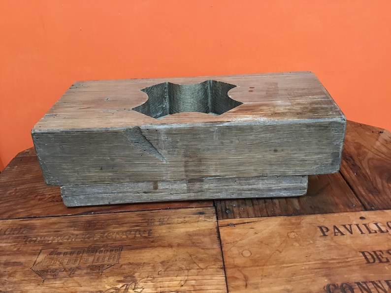 Beautiful wooden butter mould