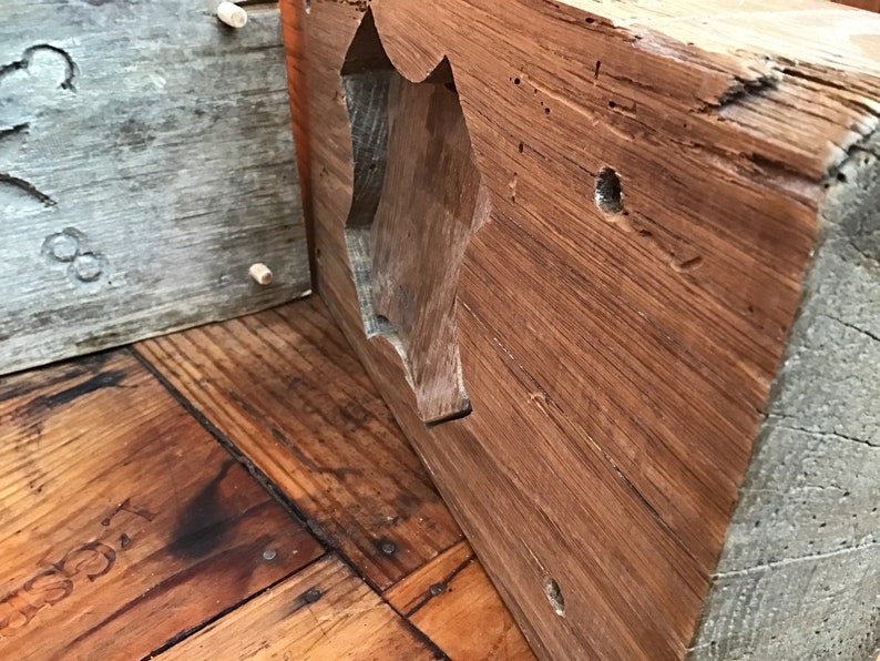 Beautiful wooden butter mould