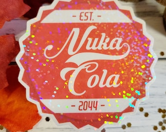Fallout Inspired Nuka Cola Sticker • Wasteland Wanderer