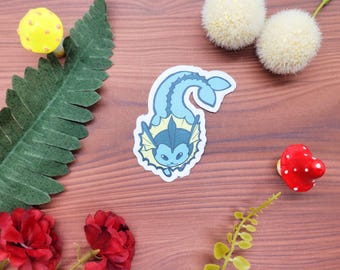 Vaporeon Sticker • Eeveelution Vinyl Decal
