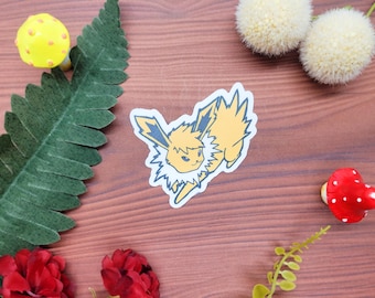 Jolteon Sticker • Eeveelution Vinyl Decal