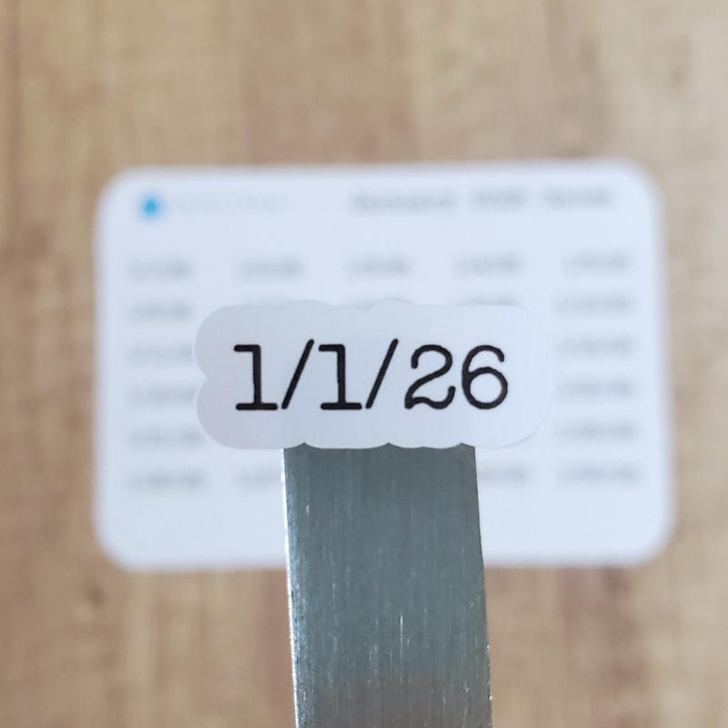 Date Stickers - Etsy
