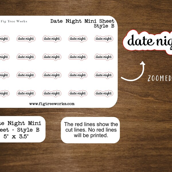 Date Night Calendar Etsy