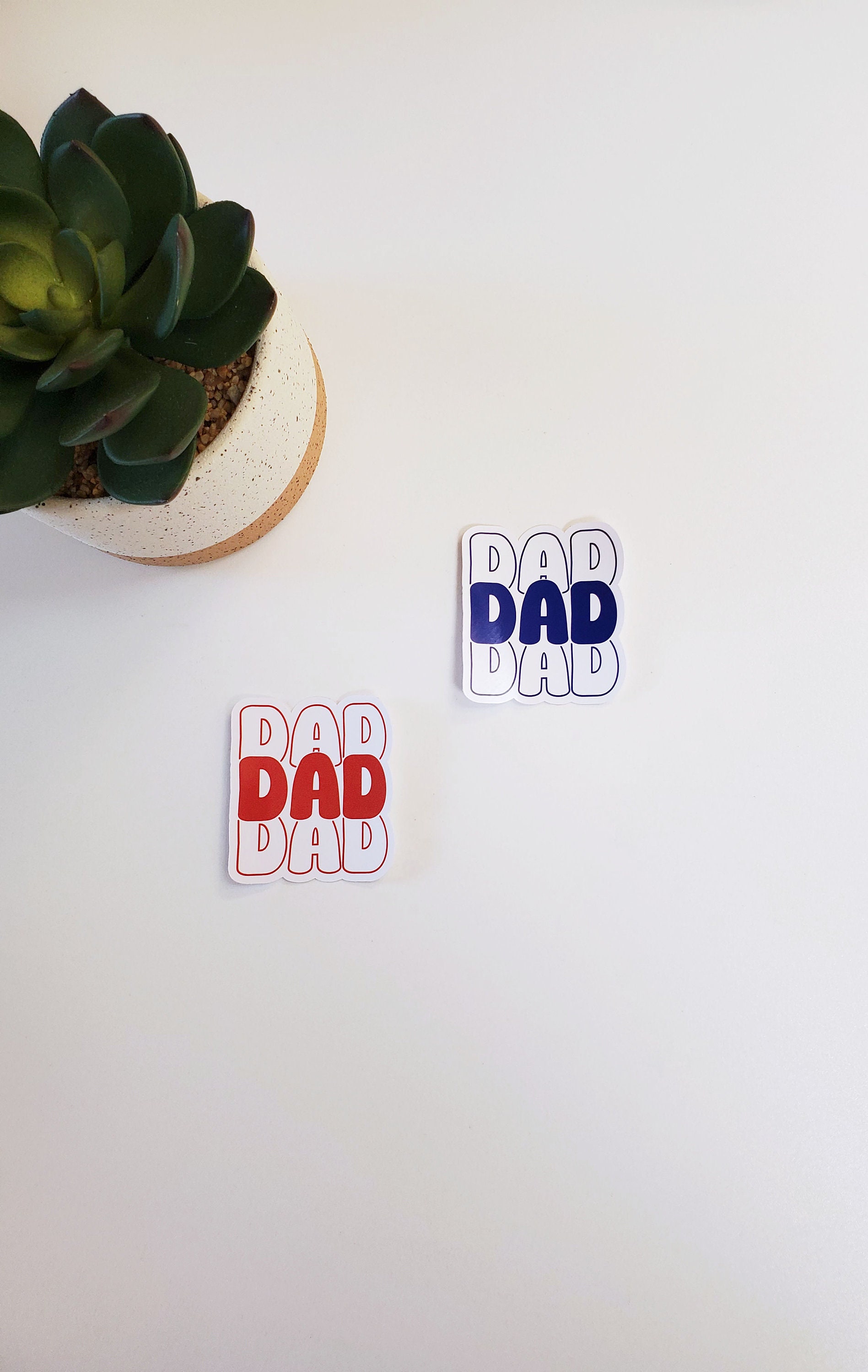 Dad Vinyl Sticker | Father's Day Gift | Vinyl Sticker | Die Cut - Etsy