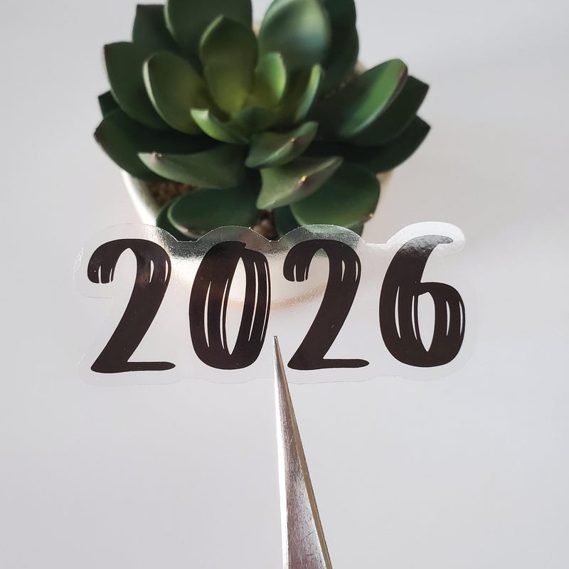 2026 Stickers Transparent - Etsy